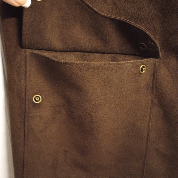 Ralph Lauren Faux Suede Vest - Large - NWOT - Picture 5 of 5